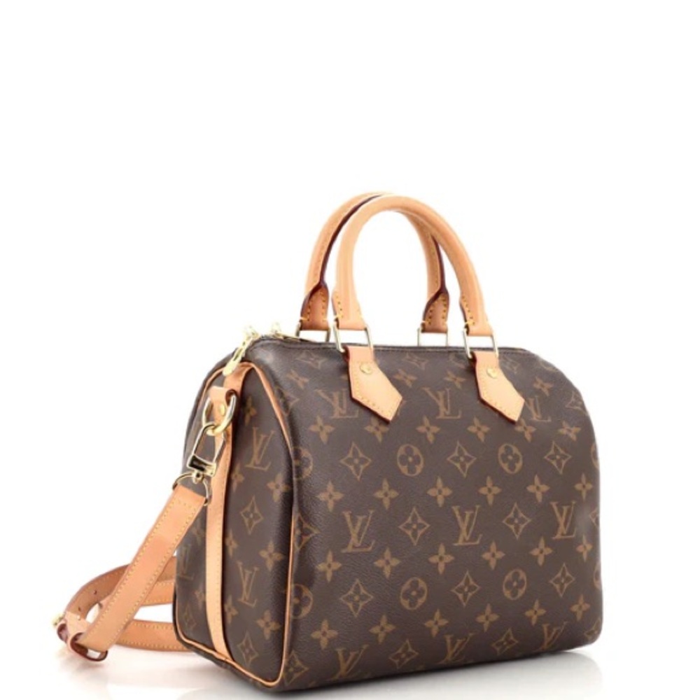 Louis Vuitton Speedy 25 Bandouliere Monogram Canvas